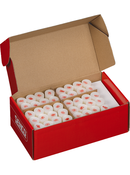 Senco Premium rozetten dia. 25mm. en nieten 16 mm. Gegalvaniseerd - Senco