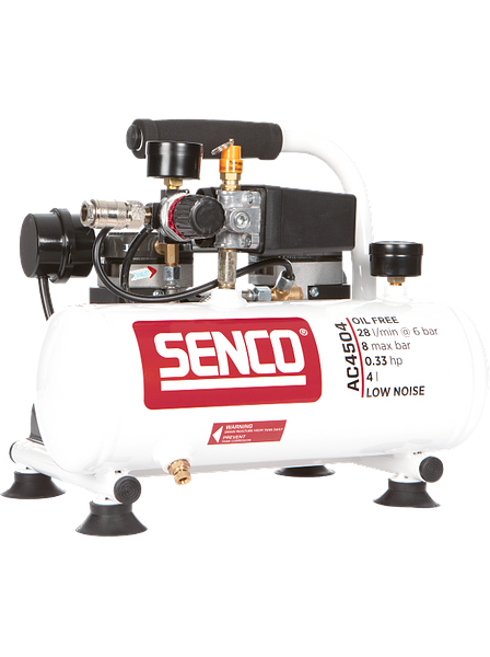 Olievrije Geluidsarme AC4504 Compressor - Senco