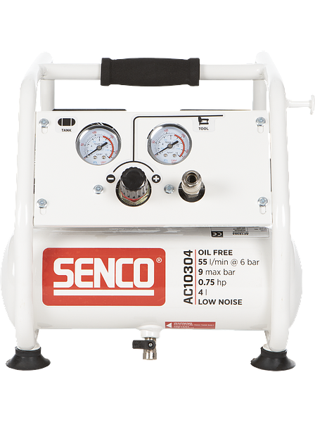 Olievrije Geluidsarme AC10304 Compressor - Senco