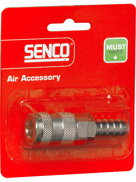 Senco koppeling uni / slang 12,7 mm. blister à 1 stuks - Senco