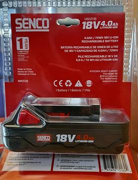 Accu tbv Senco Fusion F-35XP - 4.0 Ah. - Senco