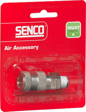 ORION koppeling 1/4 buitendraad op blister - Senco