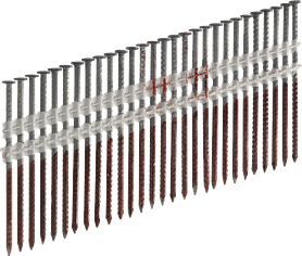 Stripspijker Barbed 3,1 X 90 mm Hot dip gegalv, ( HDG ) Sencote 17° Uitlopend - Senco