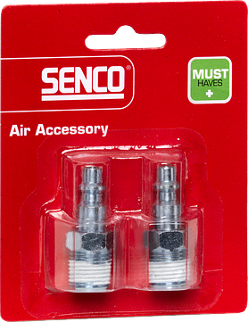 Senco plug 310 comp. / buitendraad NPT 3/8 blister à 2 stuks - Senco