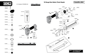 18 Gauge Brad Nailer/Finish Stapler (2D2001N)