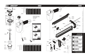 SKSXP Medium Wire Stapler (302084N)