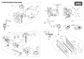 Cordless Finish Nailer F-16XP(10N2001N)