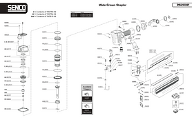 PS20XP-Wide Crown Stapler(9W2001N)
