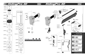 SidingPro40 Angled Nailer (2Y2001N)