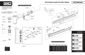 SFT10XP-A-DL  Auto Double Length Fine Wire Stapler (6S2361N)