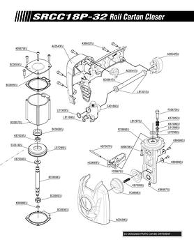 SRCC18P-32 Roll Carton Closer Stapler (7M2015N)