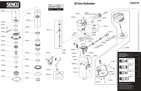 PAL57F- 57mm Coilnailer (PAL57F)