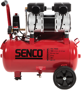 Olievrije Geluidsarme AC20224BL-EU Compressor - Senco