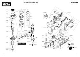GT65i-RX Cordless Finish Nailer 16ga (10VS2001N)