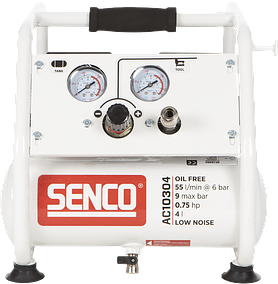 Olievrije Geluidsarme AC10304 Compressor - Senco