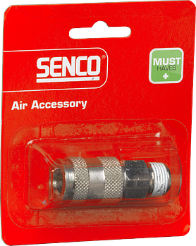 Senco koppeling uni / buitendraad NPT 3/8 blister à 1 stuks - Senco