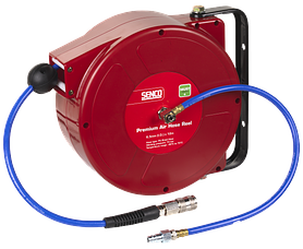 Senco wand slanghaspel, automatisch terugspoelen 12 mtr. x 6,5 mm. - Senco