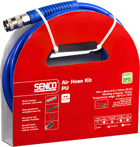 Senco luchtslang kit uni PU 10 mtr x 8,0 mm. - Senco